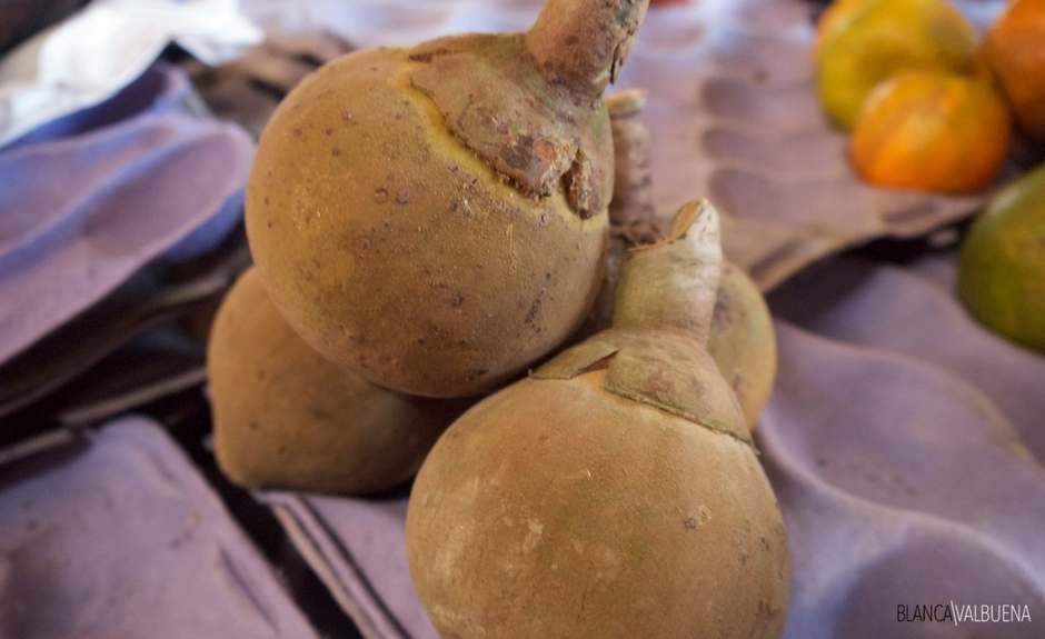 Zapote is another fruit you can get at the Galeria Alameda in Cali