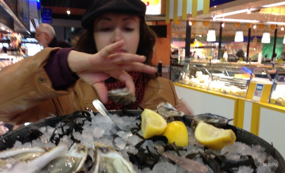 A good place to get oysters in Lyon is Chez Leon