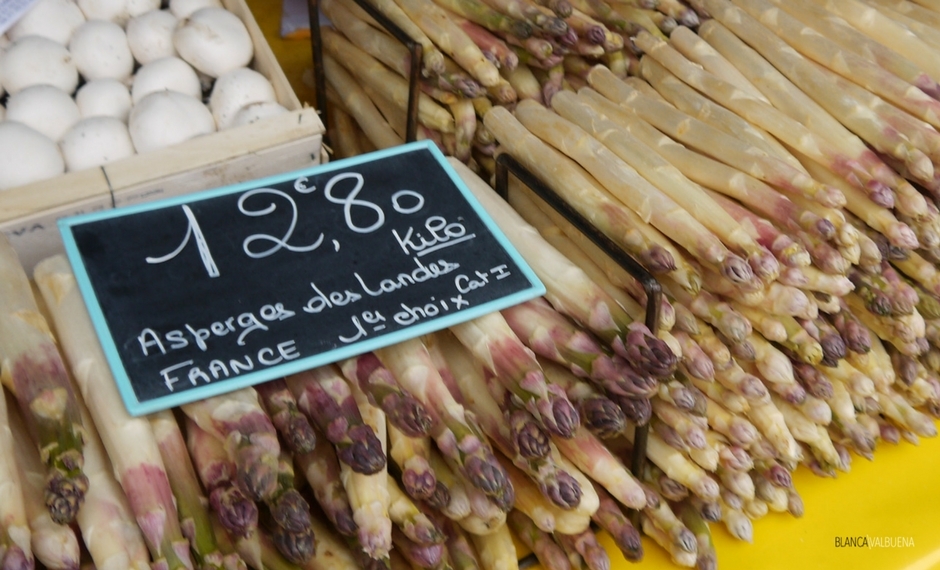 Where to find white asparagus