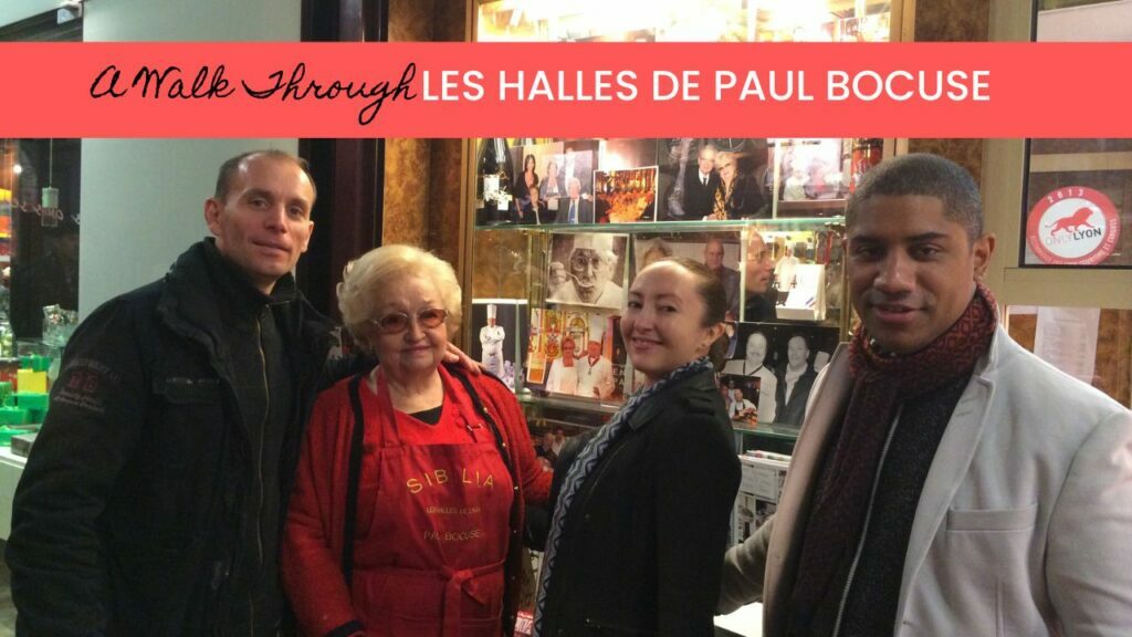 Chef David Tissot Gave us a tour of Les Halles de Paul Bocuse in Lyon France