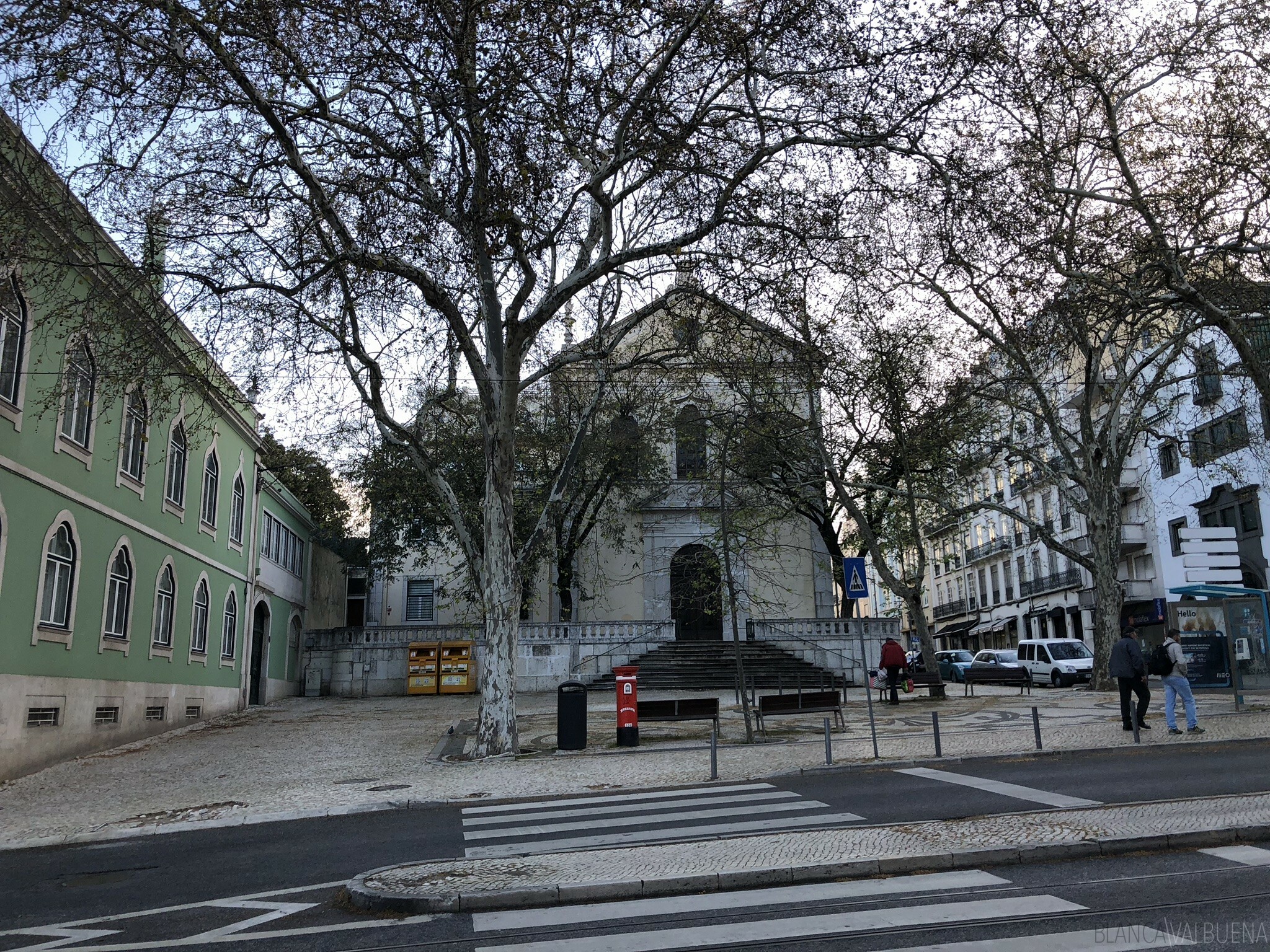 the Church de São Mamede has incredible azulejoa