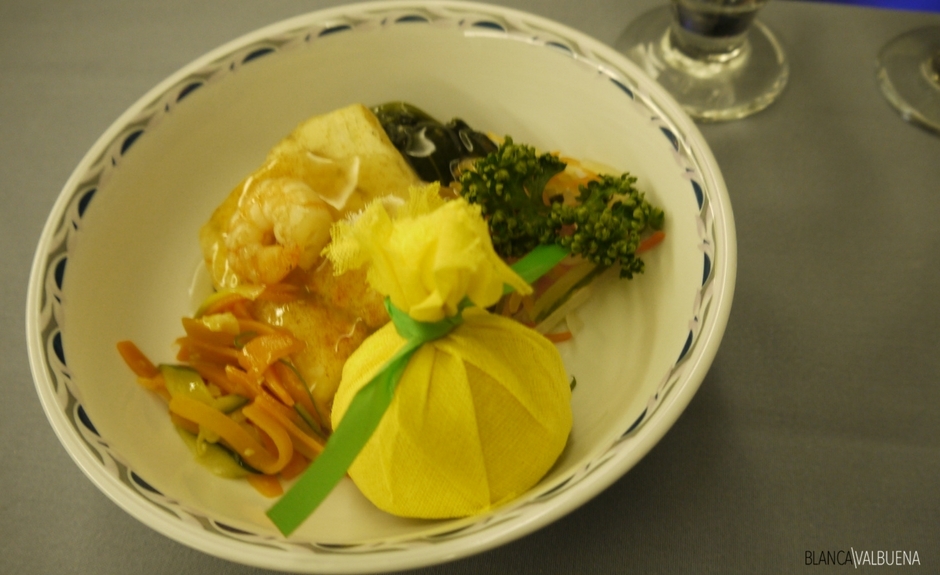 United First class serves outstanding fish dishes