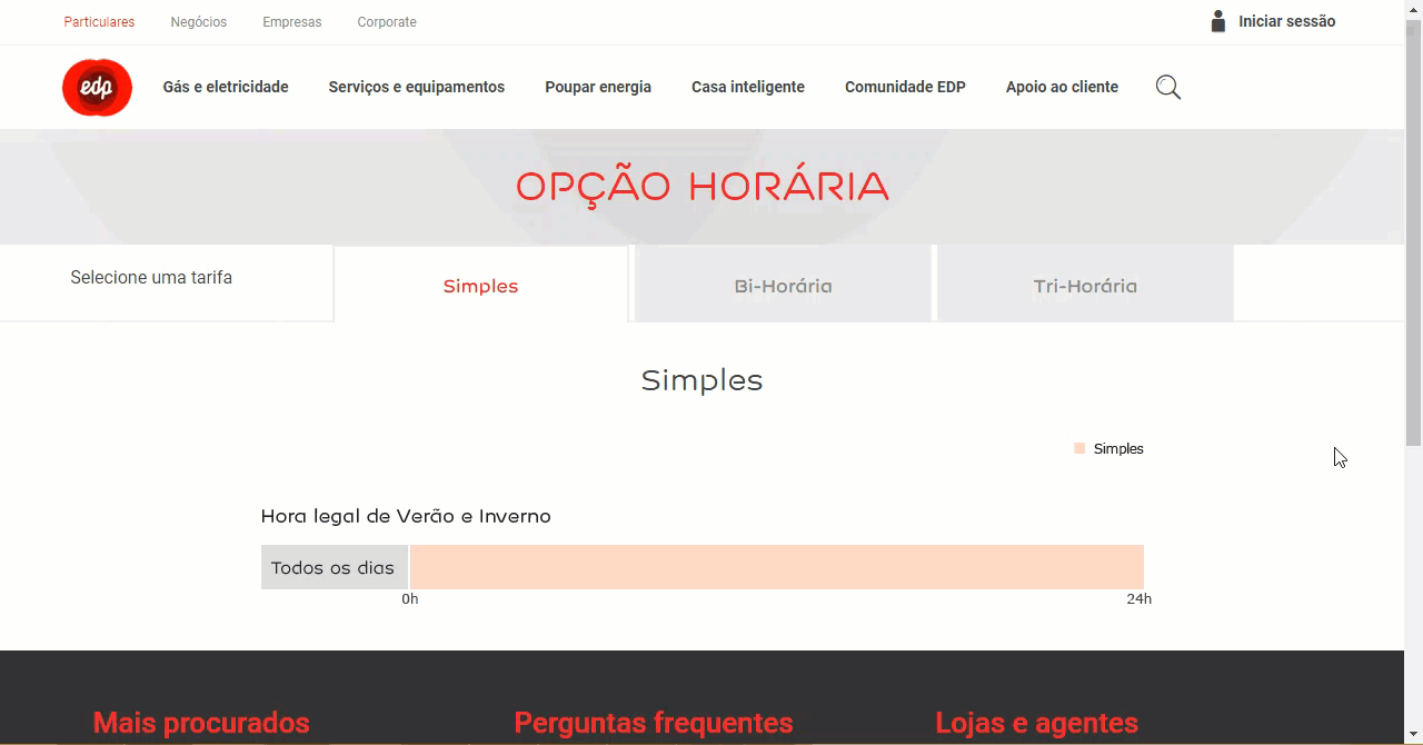 HOw to read the electric bill in Portugal
