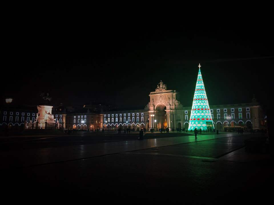 Christmas in Lisbon is full of lights