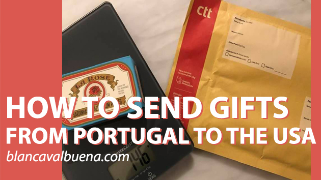 cheap easy way to send gifts from portugal to the usa