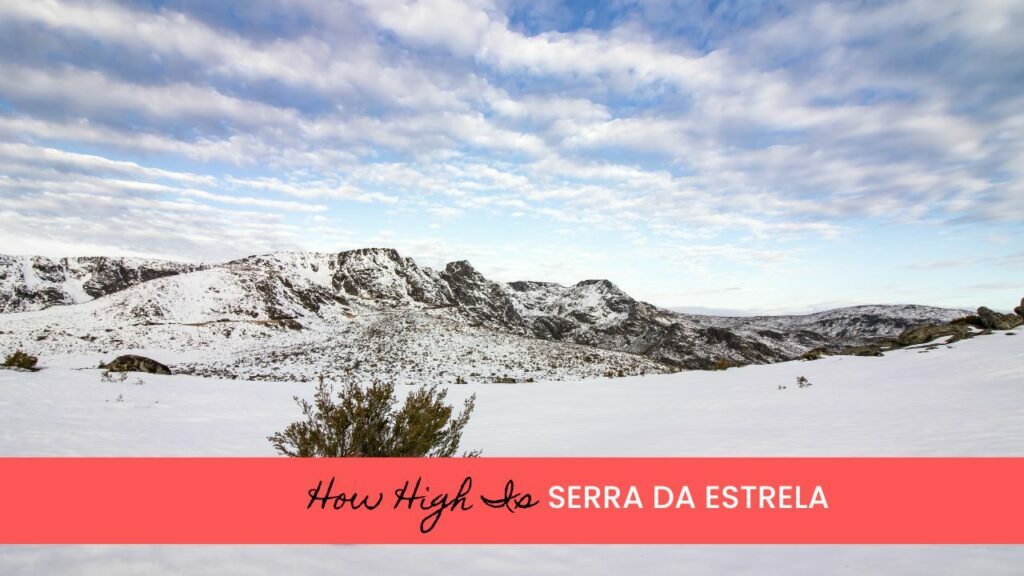 what is the altitude in serra da estrela portugal