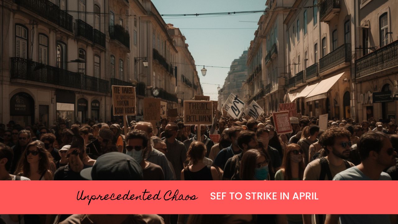 SEF to strike in April in Portugal